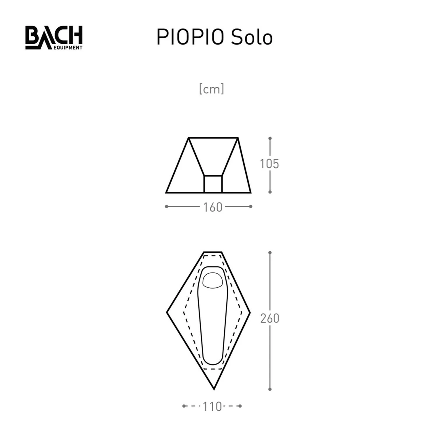 Bach Piopio Solo Zelt (willow-bough-green) 6 Bach Piopio Solo Zelt (willow-bough-green) – Bild 4