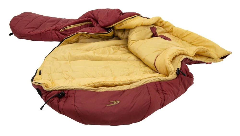 Carinthia G180 Lady Medium Schlafsack - ZR (ruby/yellow) – Bild 2