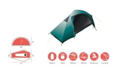 Grand Canyon Apex 1 Zelt (blue-grass) -Krusche Geschäft Grand Canyon Apex 1 Zelt blue grass D 330000 Bild 5