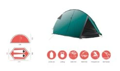 Grand Canyon Cardova 1 Zelt (blue-grass) -Krusche Geschäft Grand Canyon Cardova 1 Zelt blue grass D 330003 Bild 5