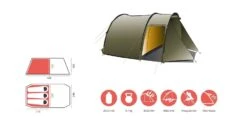 Grand Canyon Robson 3 Zelt (capulet-olive) 11 Grand Canyon Robson 3 Zelt (capulet-olive) -Krusche Geschäft Grand Canyon Robson 3 Zelt capulet olive D 330027 Bild 5