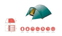 Grand Canyon Topeka 3 Zelt (blue-grass) 11 Grand Canyon Topeka 3 Zelt (blue-grass) -Krusche Geschäft Grand Canyon Topeka 3 Zelt blue grass D 330008 Bild 5