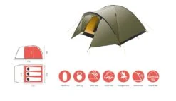 Grand Canyon Topeka 3 Zelt (capulet-olive) -Krusche Geschäft Grand Canyon Topeka 3 Zelt capulet olive D 330026 Bild 5