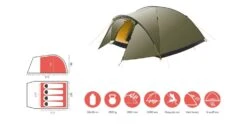 Grand Canyon Topeka 4 Zelt (capulet-olive) -Krusche Geschäft Grand Canyon Topeka 4 Zelt capulet olive D 330028 Bild 5