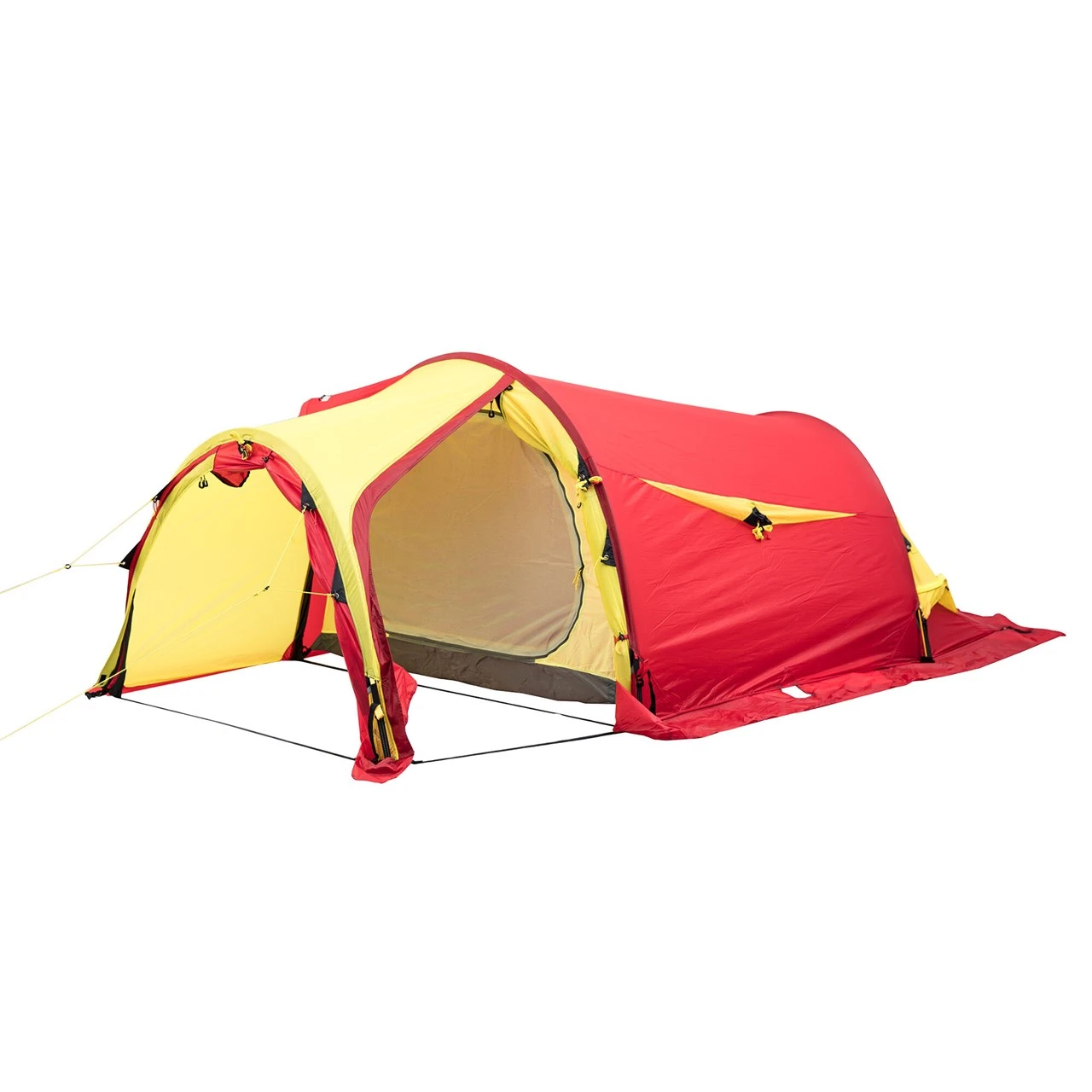Helsport Lofoten X-Trem 3 Camp Zelt (red/yellow)