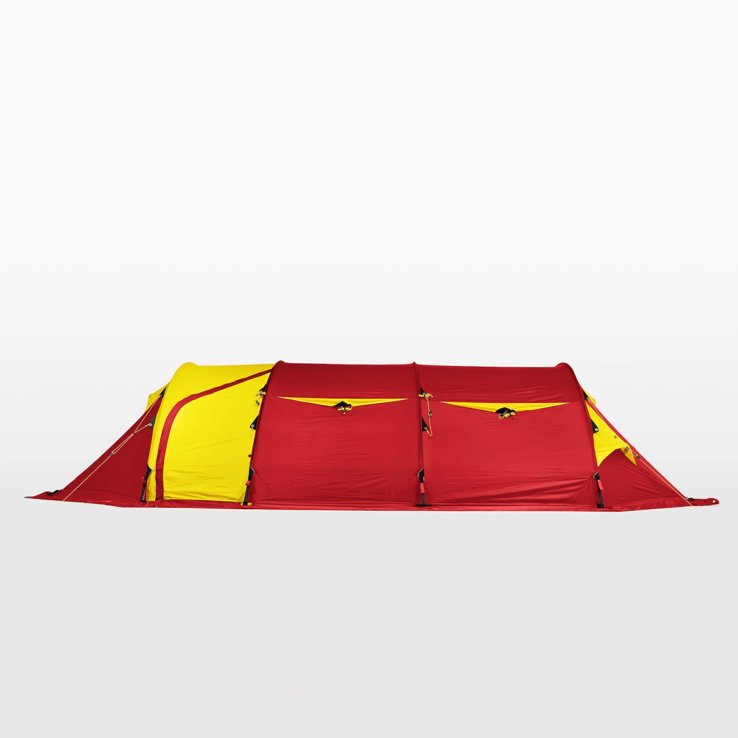 Helsport Spitsbergen X-Trem 3 Camp Zelt (red/yellow) 4 Helsport Spitsbergen X-Trem 3 Camp Zelt (red/yellow) – Bild 2