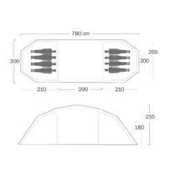 Helsport Valhall Zelt (green) -Krusche Geschäft Helsport Valhall Zelt green D 152 890 Bild 5