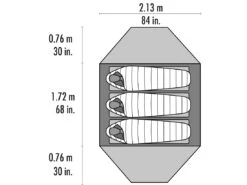 MSR Elixir 3 Zelt (gray) -Krusche Geschäft MSR Elixir 3 Zelt gray D 10312 Bild 5