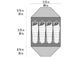 MSR Elixir 4 Zelt (gray) -Krusche Geschäft MSR Elixir 4 Zelt gray D 10313 Bild 5