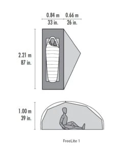 MSR FreeLite 1 Zelt (green) 7 MSR FreeLite 1 Zelt (green) -Krusche Geschäft MSR FreeLite 1 Zelt green D 11514 Bild 3