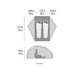 MSR FreeLite 2 Zelt (tan) -Krusche Geschäft MSR FreeLite 2 Zelt tan D 11512 Bild 4