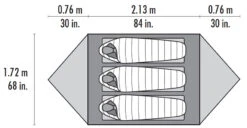 MSR Mutha Hubba NX 3 Zelt (grey) 12 MSR Mutha Hubba NX 3 Zelt (grey) -Krusche Geschäft MSR Mutha Hubba NX 3 Zelt grey D 05839 Bild 5