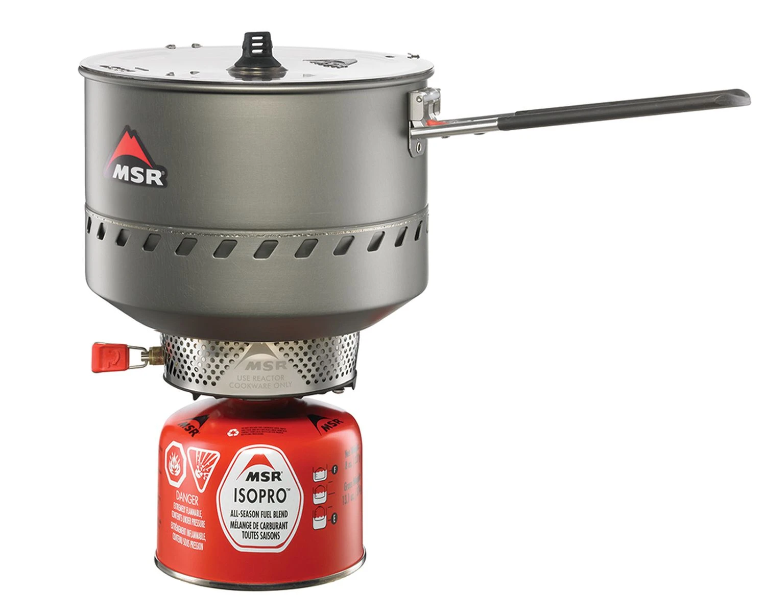MSR Reactor 1,7 Liter Stove System 3 Lang Campingkocher – Bild 7