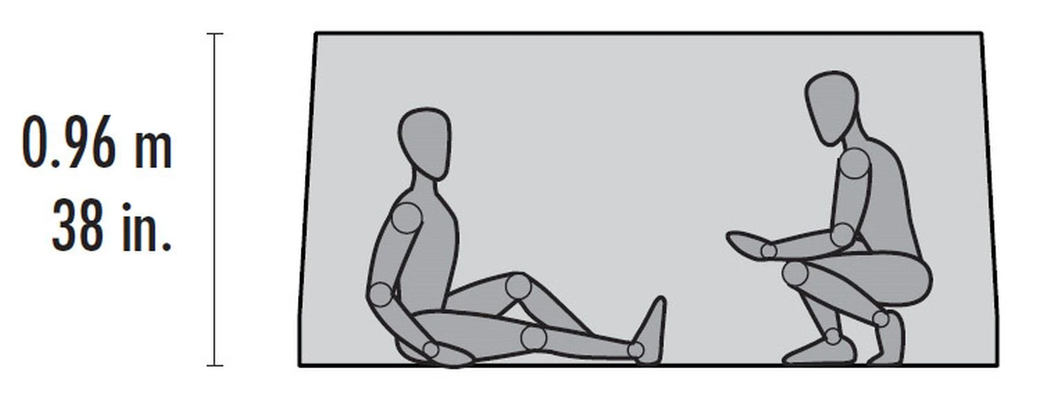 MSR Thru-Hiker Mesh House 3 Zelt (red) 5 MSR Thru-Hiker Mesh House 3 Zelt (red) – Bild 3