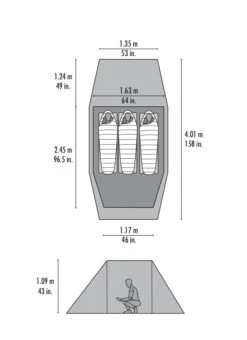 MSR Tindheim 3 Zelt (green) 11 MSR Tindheim 3 Zelt (green) -Krusche Geschäft MSR Tindheim 3 Zelt green D 10833 Bild 5