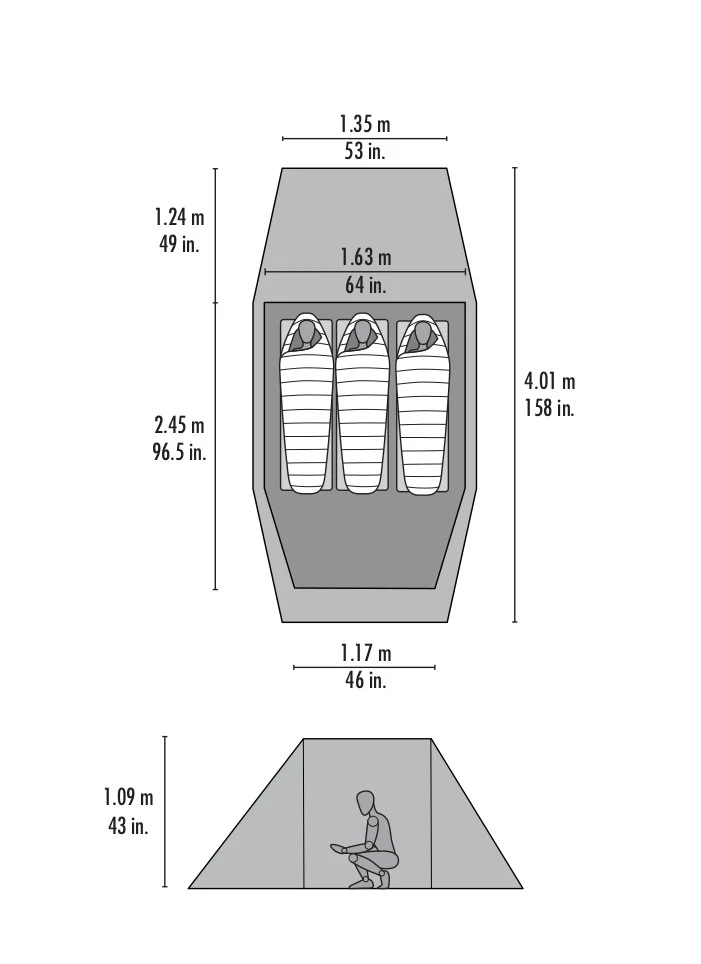 MSR Tindheim 3 Zelt (green) 7 MSR Tindheim 3 Zelt (green) – Bild 5
