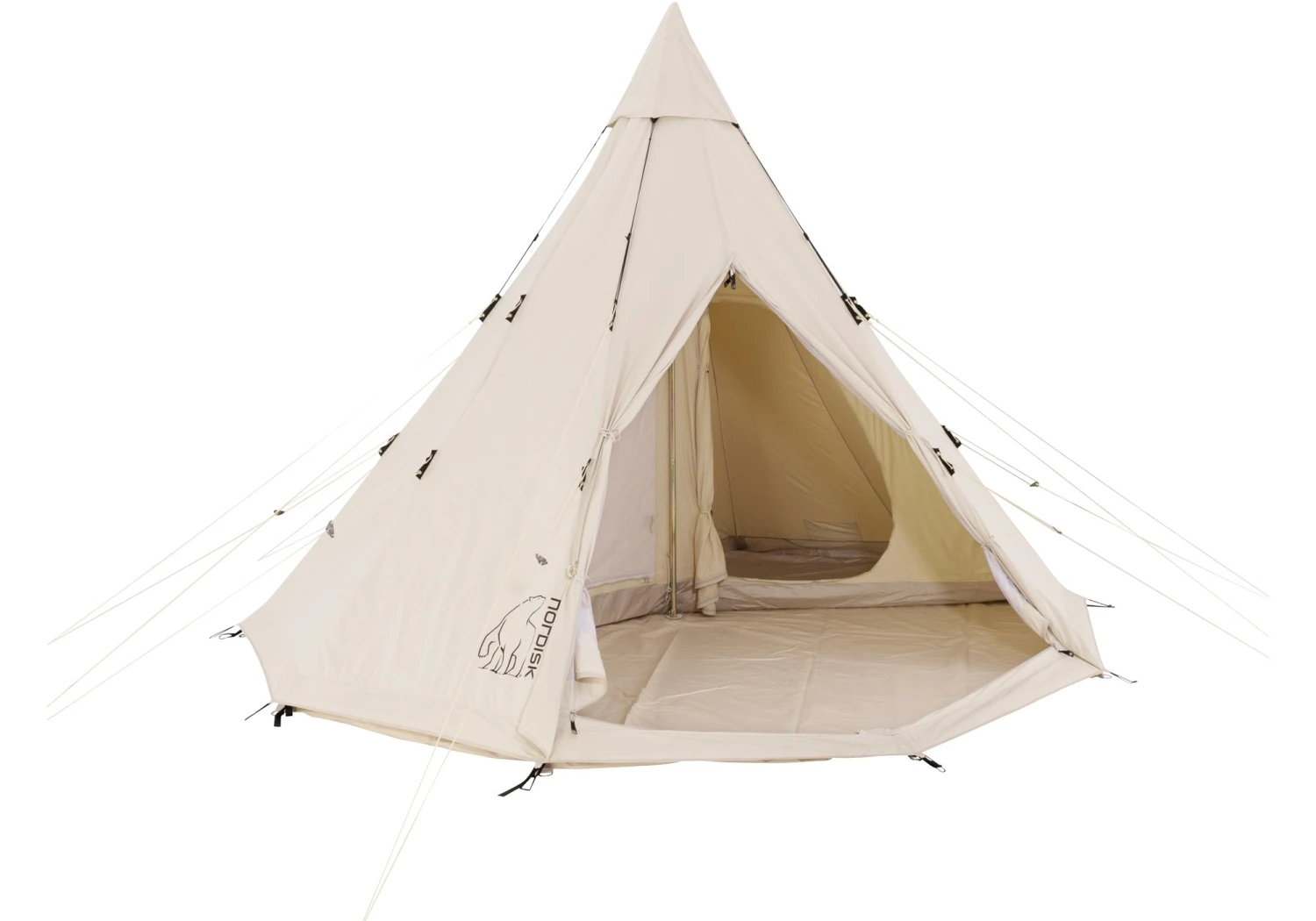 Nordisk Alfheim 12.6 Basic Cotton Zelt (natural) – Bild 2