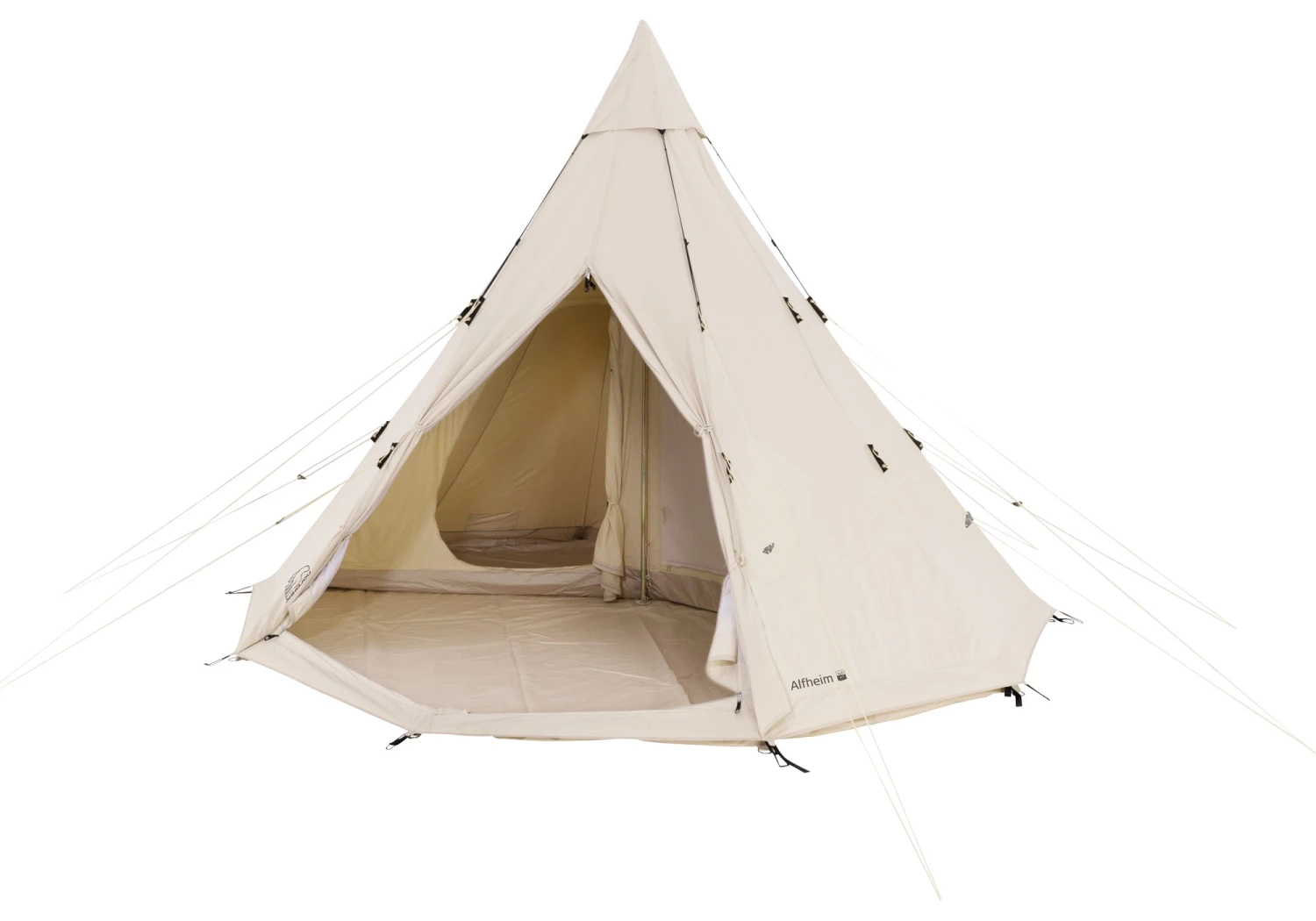 Nordisk Alfheim 19.6 Basic Cotton Zelt (natural) – Bild 2