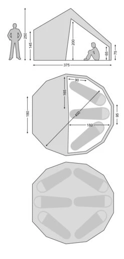 Nordisk Asgard 12.6 Basic Cotton Zelt (natural) 9 Nordisk Asgard 12.6 Basic Cotton Zelt (natural) -Krusche Geschäft Nordisk Asgard 12.6 Basic Cotton Zelt natural D 142023 Bild 4
