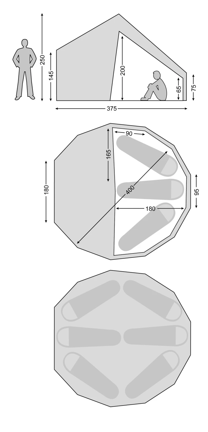 Nordisk Asgard 12.6 Basic Cotton Zelt (natural) 6 Nordisk Asgard 12.6 Basic Cotton Zelt (natural) – Bild 4