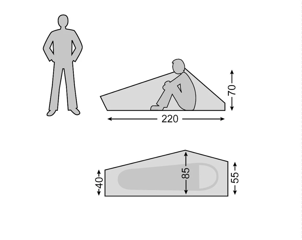 Nordisk Lofoten Ultra-Lightweight 1-Personen Zelt (burnt-red) 4 Nordisk Lofoten Ultra-Lightweight 1-Personen Zelt (burnt-red) – Bild 2