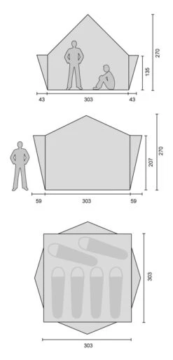 Nordisk Midgard 9.2 Zelt (natural) -Krusche Geschäft Nordisk Midgard 9.2 Zelt natural D 142029 Bild 7
