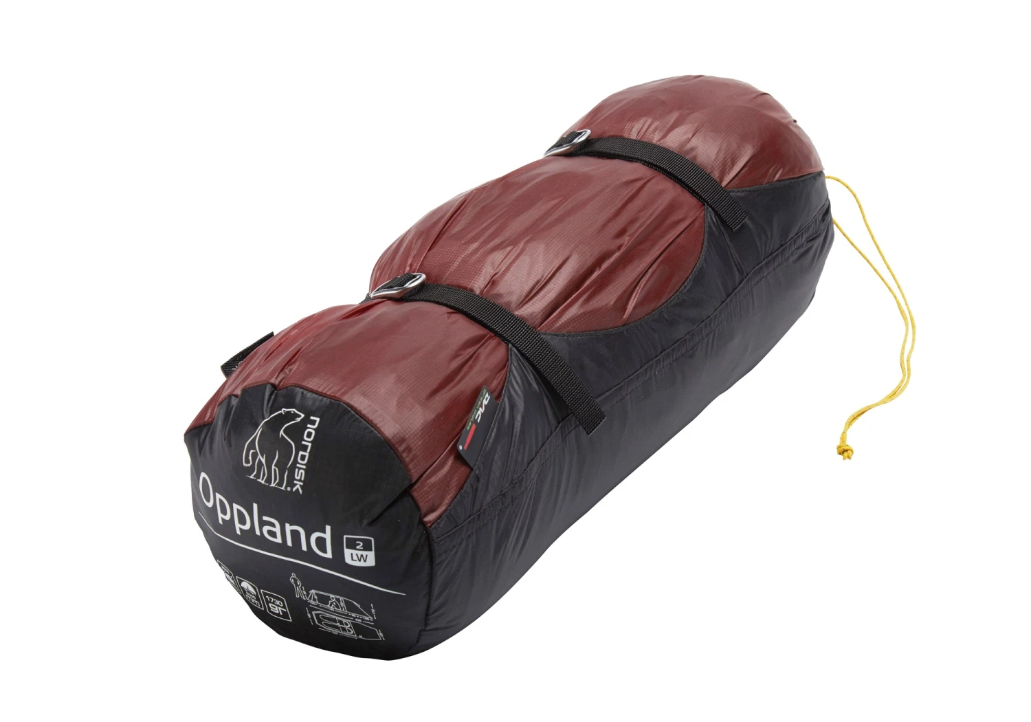 Nordisk Oppland 2 Lightweight 2-Personen Zelt (burnt-red) – Bild 7