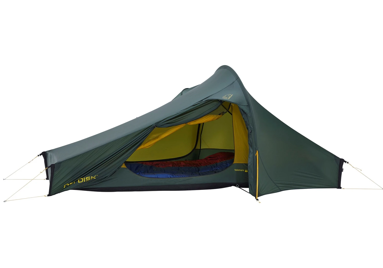 Nordisk Telemark 2.2 LW 2-Personen-Zelt (forest-green)