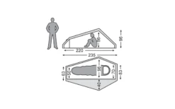 Nordisk Telemark Lightweight 1-Personen Zelt (burnt-red) -Krusche Geschäft Nordisk Telemark Lightweight 1 Personen Zelt burnt red D 151012 Bild 3