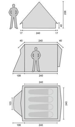 Nordisk Vimur 5.6 Zelt (natural) 15 Nordisk Vimur 5.6 Zelt (natural) -Krusche Geschäft Nordisk Vimur 5.6 Zelt natural D 142031 Bild 7