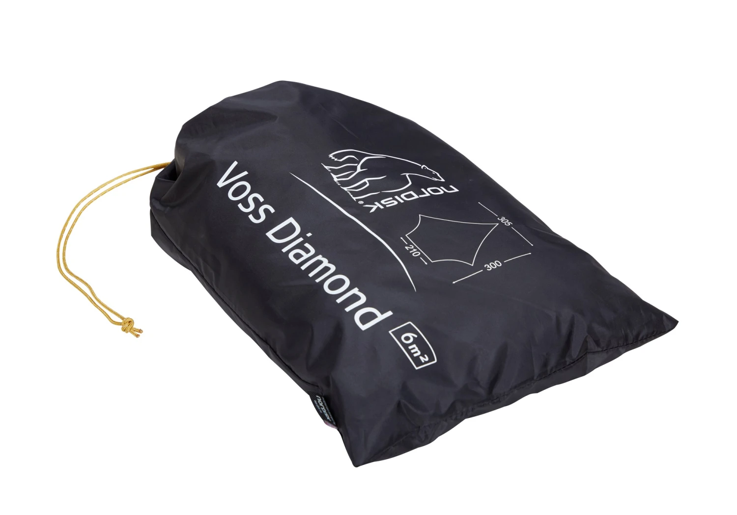 Nordisk Voss Diamond PU Tarp (dark-olive) 6 Nordisk Voss Diamond PU Tarp (dark-olive) – Bild 4