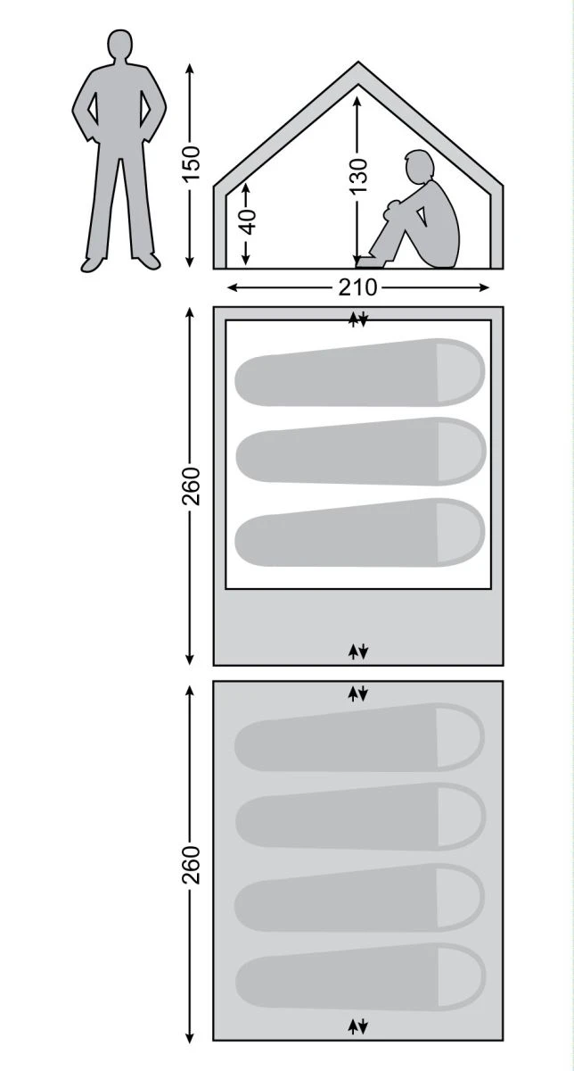 Nordisk Ydun 5.5 Zelt (natural) 5 Nordisk Ydun 5.5 Zelt (natural) – Bild 3