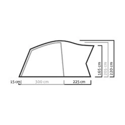 Salewa Alpine Lodge 4 Zelt (cactus/grey) 7 Salewa Alpine Lodge 4 Zelt (cactus/grey) -Krusche Geschäft Salewa Alpine Lodge 4 Zelt cactus grey D 5600 5311 Bild 3