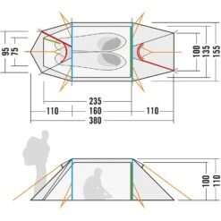 Tatonka Arctis 2.235 PU 2 Zelt (light-olive) 9 Tatonka Arctis 2.235 PU 2 Zelt (light-olive) -Krusche Geschäft Tatonka Arctis 2.235 PU 2 Zelt light olive D 2451 333 Bild 2