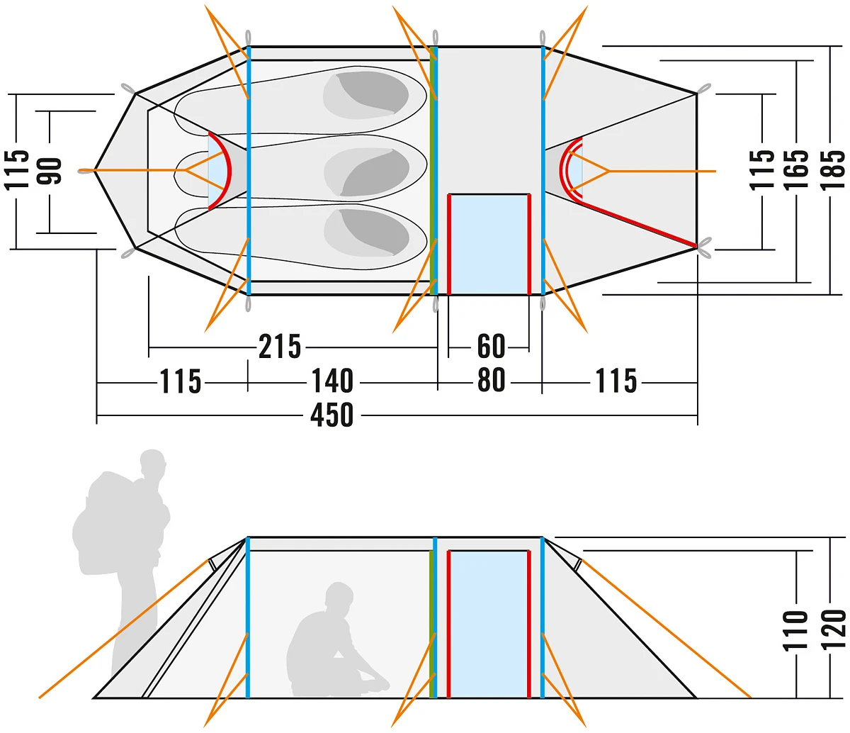 Tatonka Polar 3 Zelt (green) 9 Tatonka Polar 3 Zelt (green) – Bild 7