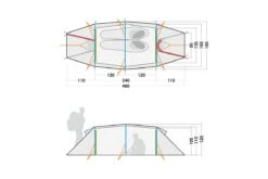 Tatonka Rokua 3 Zelt (stone-grey/olive) -Krusche Geschäft Tatonka Rokua 3 Zelt stone grey olive D 2608 332 Bild 5