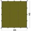 Tatonka Tarp 1 (light-olive) -Krusche Geschäft Tatonka Tarp 1 light olive D 2485 333 Bild 1