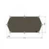 Tatonka Tarp Wing 1 LT (stone-grey/olive) 1 Tatonka Tarp Wing 1 LT (stone-grey/olive) -Krusche Geschäft Tatonka Tarp Wing 1 LT stone grey olive D 2475 332 Bild 1