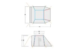 Tatonka Van Camp Basic Zelt (light-olive) -Krusche Geschäft Tatonka Van Camp Basic Zelt light olive D 2442 333 Bild 2