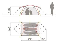 Vaude Mark L 3P Zelt (avocado) -Krusche Geschäft Vaude Mark L 3P Zelt avocado D 14553 451 Bild 5