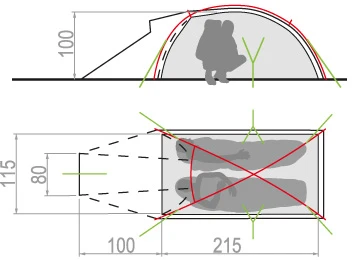 Vaude Power Sphaerio 2P Zelt (orange) 4 Vaude Power Sphaerio 2P Zelt (orange) – Bild 2